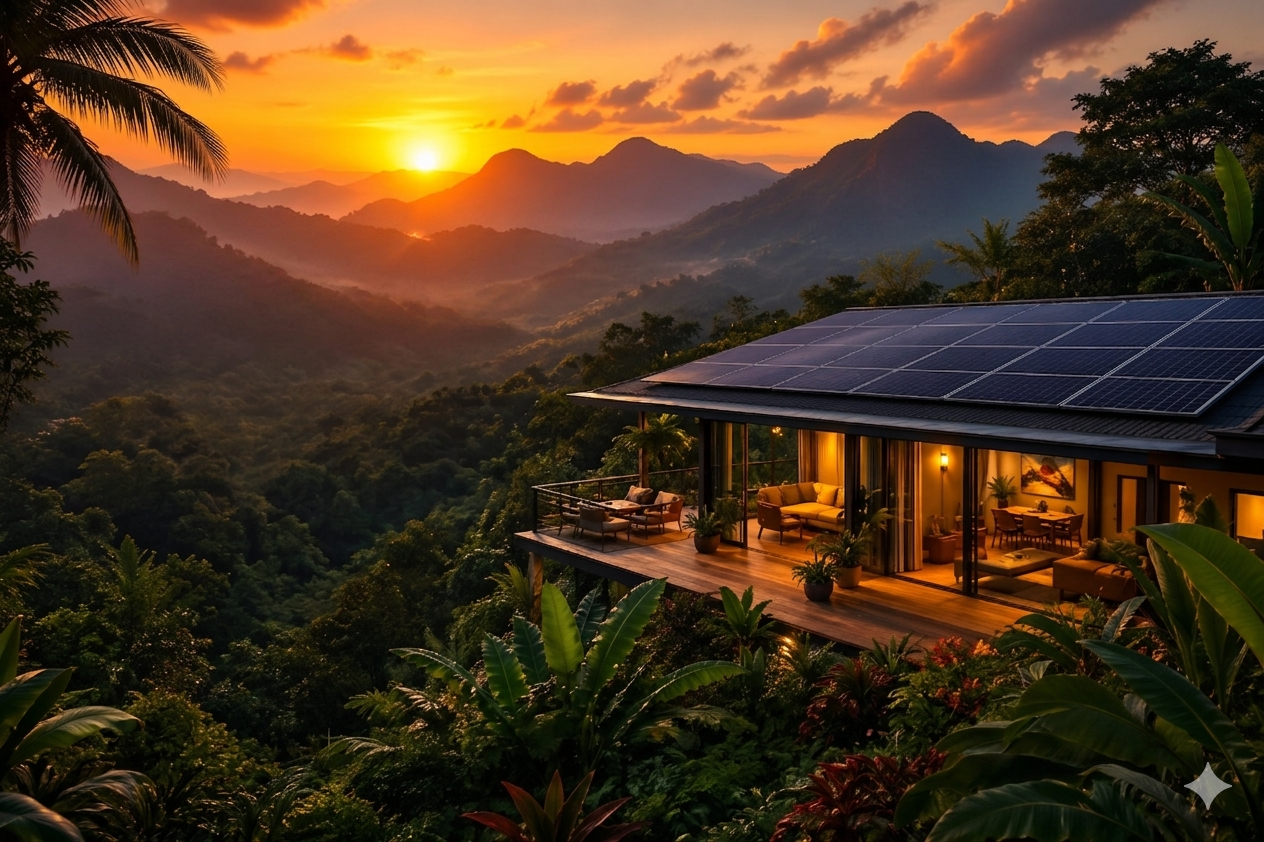 Peaceful Jungle Retreat with Restaurant and Three Bungalows photo 2