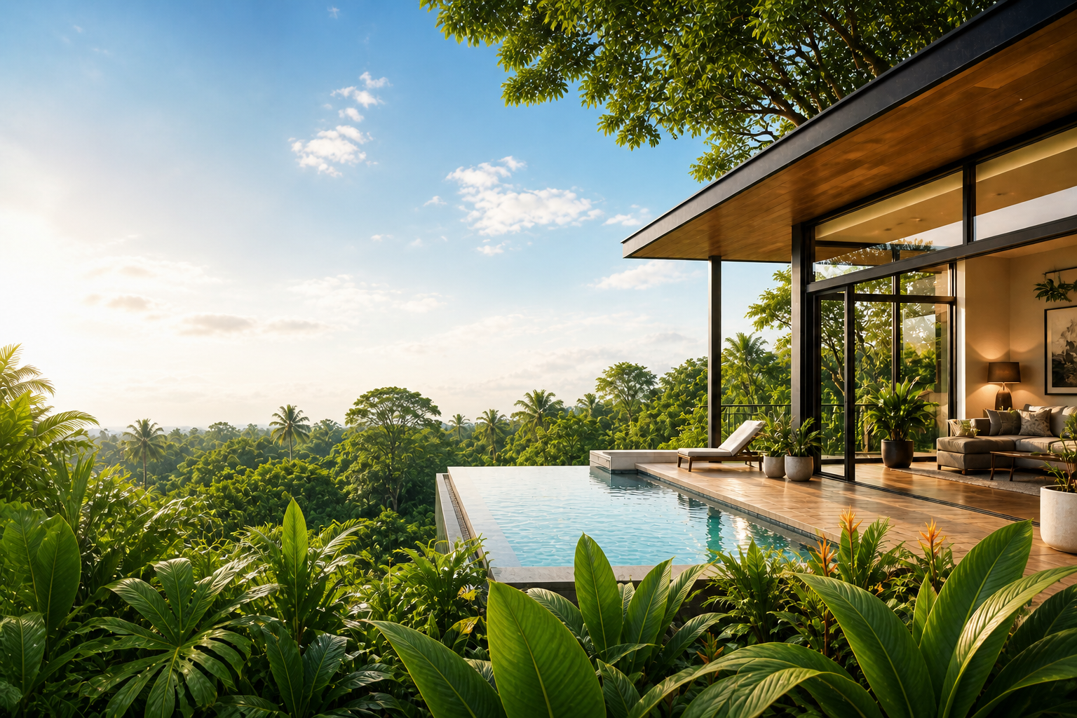 Peaceful Jungle Retreat with Restaurant and Three Bungalows photo 6